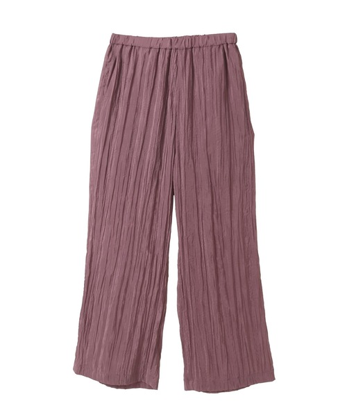 SOFFITTO（ソフィット）の「シワ加工セミフレアパンツ（その他パンツ・レディース・ブラック/ボルドー・S/M）」の12枚目の写真