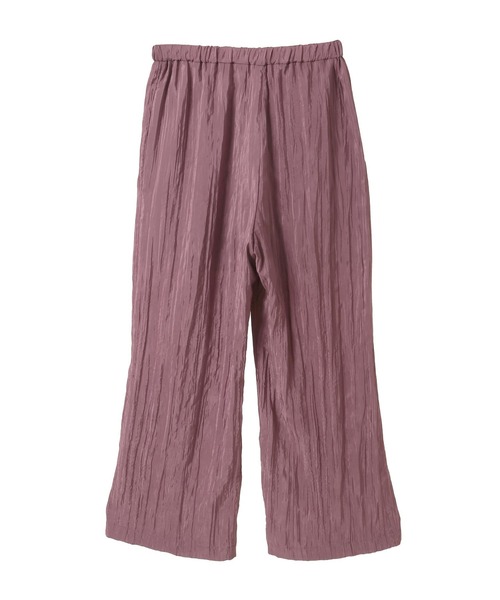 SOFFITTO（ソフィット）の「シワ加工セミフレアパンツ（その他パンツ・レディース・ブラック/ボルドー・S/M）」の13枚目の写真