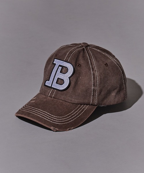 BLANK (ブランク)の「VINTAGE LIKE 「B」LOGO CAP / ヴィンテージライク「B」ロゴキャップ(キャップ・レディース・ブラック/グレー/ブルー/レッド/ベージュ・FREE)」の12枚目の写真