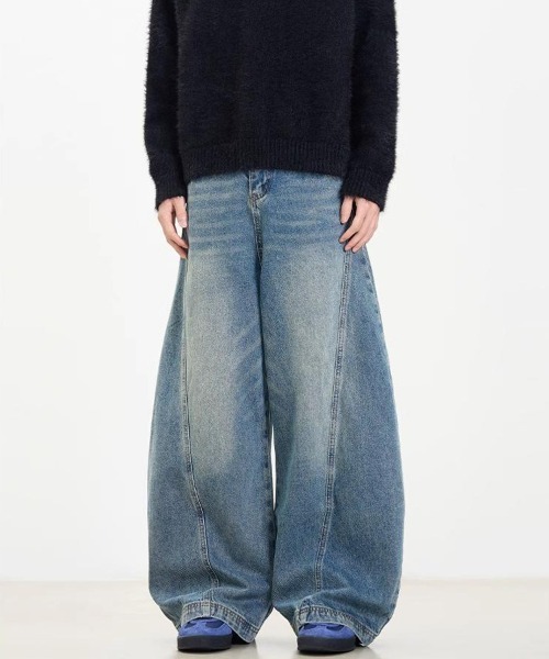 Ressaca(レサーカ)の「ワイドカーブデニムパンツ(デニムパンツ・メンズ・ブルー・M/XL/L)」の10枚目の写真