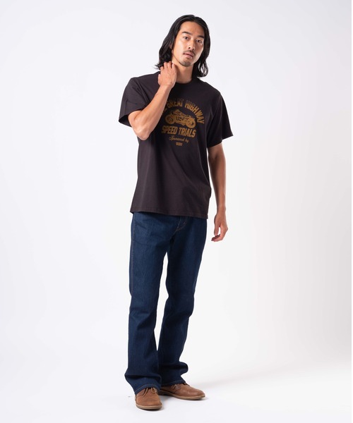 Levi's(リーバイス)の「Levi's/リーバイス ショートスリーブ リラックス Tシャツ(Tシャツ/カットソー・メンズ・ブラック・XL/S/M/L)」の5枚目の写真