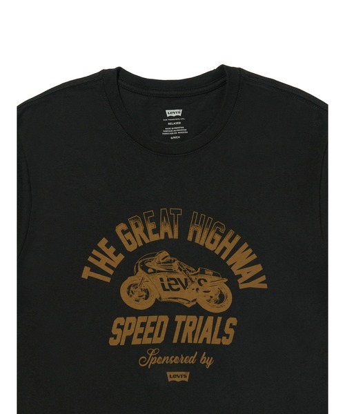 Levi's(リーバイス)の「Levi's/リーバイス ショートスリーブ リラックス Tシャツ(Tシャツ/カットソー・メンズ・ブラック・XL/S/M/L)」の9枚目の写真