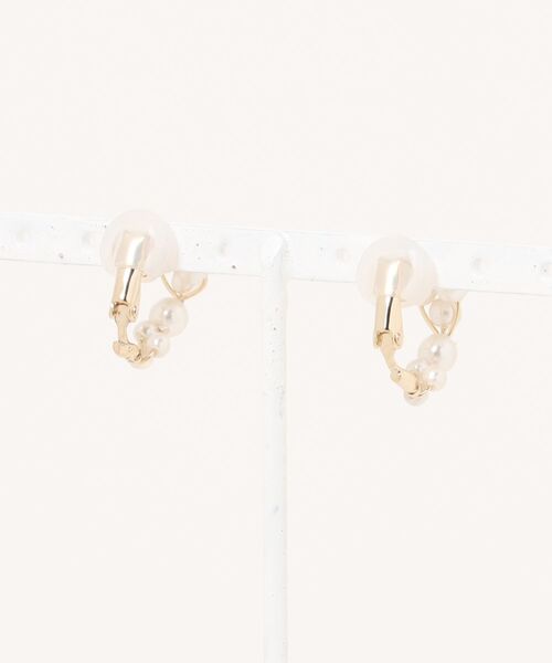 flower（フラワー）の「ニュアンスパールイヤリング（イヤリング・レディース・シルバー/ゴールド・FREE）」の13枚目の写真