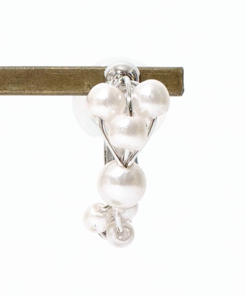 flower（フラワー）の「ニュアンスパールイヤリング（イヤリング・レディース・シルバー/ゴールド・FREE）」の8枚目の写真