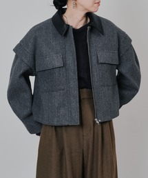 TEVALT | 2WAY配色カラーCPOジャケット(ミリタリージャケット)