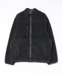 VOLCOM | 【VOLCOM/ボルコム】 Storm Stone Sherpa Zip Sweatshirt /胸ポケットワンポイントジップアップモックネックフリース(その他アウター)