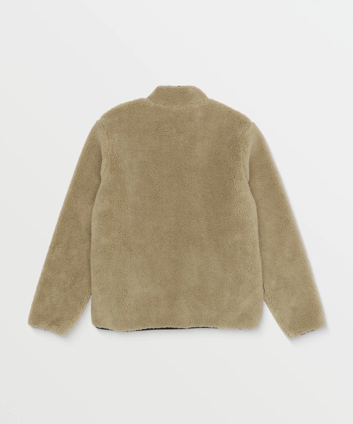 VOLCOM(ボルコム)の「【VOLCOM/ボルコム】 Storm Stone Sherpa Zip Sweatshirt /胸ポケットワンポイントジップアップモックネックフリース(その他アウター・メンズ・オリーブ/ダークカーキ/グレー系その他・MEDIUM/LARGE/X-LARGE/XX-LARGE)」の6枚目の写真