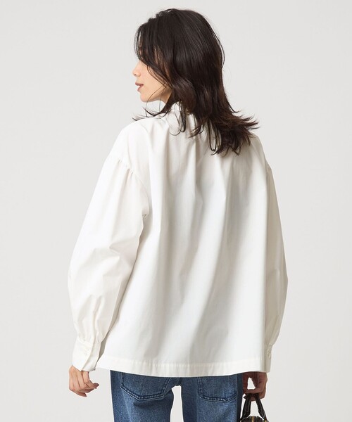 ブロード ボウタイ ブラウス（シャツ/ブラウス）｜green label