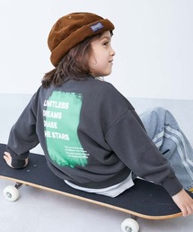 devirock(デビロック)のデビラボ BIGシルエット プリント トレーナー(スウェット)