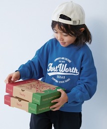 devirock（デビロック）の「デビラボ BIGシルエット プリント トレーナー（スウェット・キッズ）」