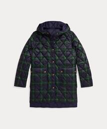 POLO RALPH LAUREN CHILDRENSWEAR（ポロ ラルフ ローレン チルドレンズウェア）の「チェック キルテッド リバーシブル フーデッド ジャケット（その他アウター・キッズ）」