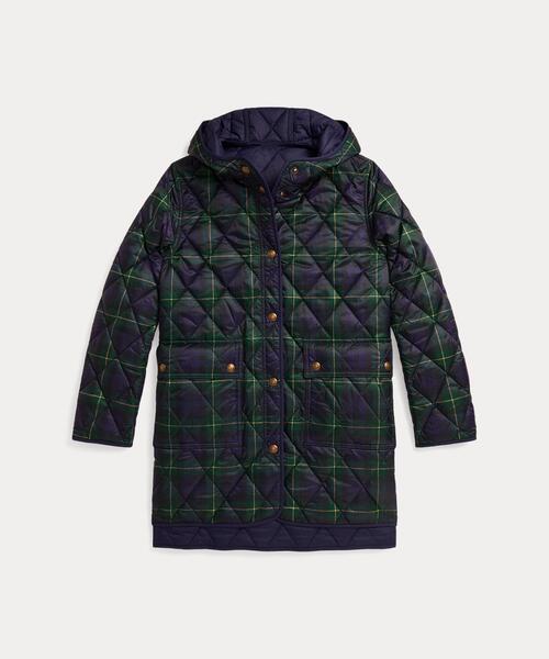 POLO ラルフローレン　リバーシブル　コート チェック柄 楽天市場】ラルフローレン POLO Ralph Lauren リバーシブル コットン