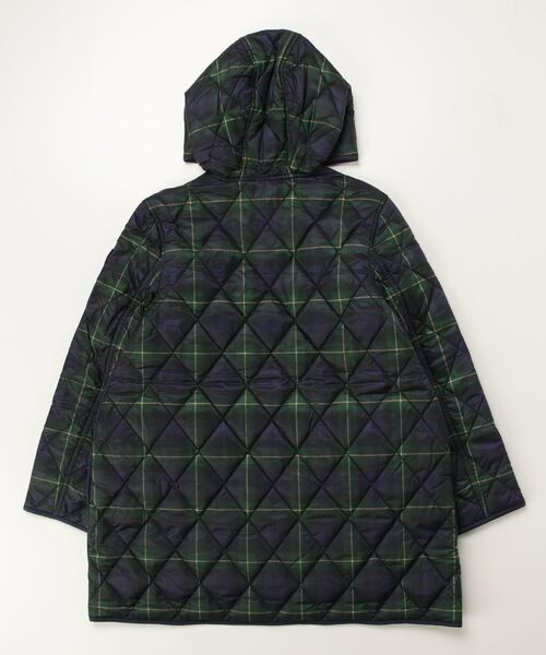 チェック キルテッド リバーシブル フーデッド ジャケット（その他