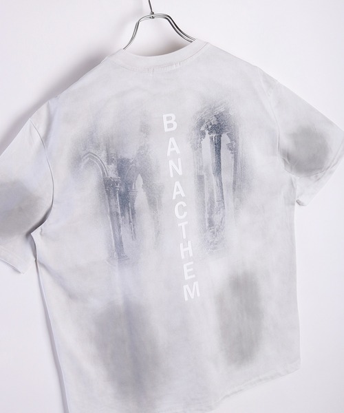 WESTSEA(ウエストシー)の「スプレーアート風 プリントTシャツ(Tシャツ/カットソー・メンズ・ホワイト/ブラック・M/L/XL)」の6枚目の写真