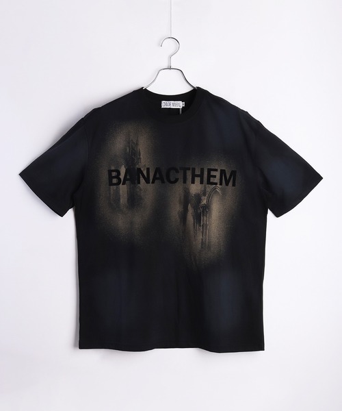 WESTSEA(ウエストシー)の「スプレーアート風 プリントTシャツ(Tシャツ/カットソー・メンズ・ホワイト/ブラック・M/L/XL)」の7枚目の写真