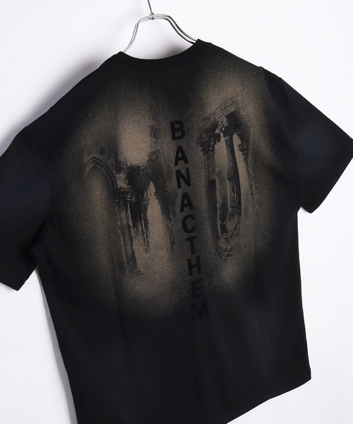 WESTSEA(ウエストシー)の「スプレーアート風 プリントTシャツ(Tシャツ/カットソー・メンズ・ホワイト/ブラック・M/L/XL)」の10枚目の写真