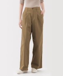 【専用】無印良品　MUJI Labo ムジラボ　美品　婦人　タックワイドパンツ 無印良品｜ムジルシリョウヒン（レディース）のパンツ（ワイド・ルーズ