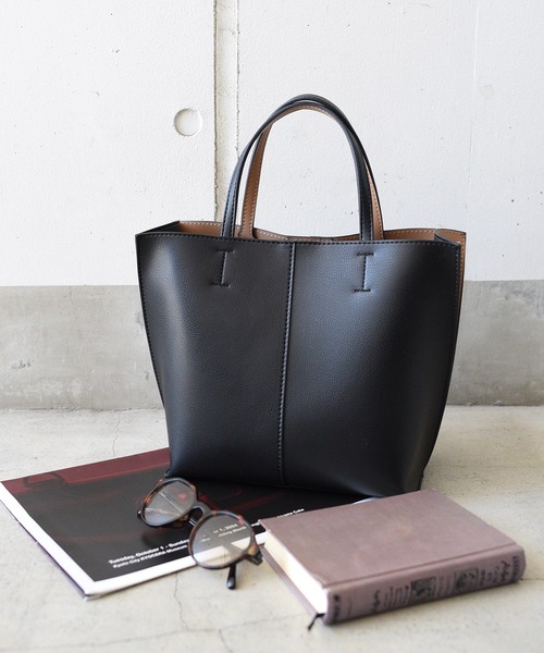 styiro(スタイロ)の「スリットトートバッグ Sサイズ(ビジネスバッグ・レディース・ブラック/アイボリー/ベージュ系その他/ブラック系2・FREE)」の13枚目の写真