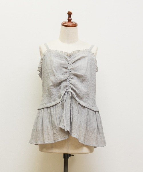 CLETTE（クレット）の「CLETTEオリジナルシャーリングキャミソール＆ボレロセット（その他トップス・レディース・グレー/ブラック/アイボリー・4L/3L/LL）」の22枚目の写真