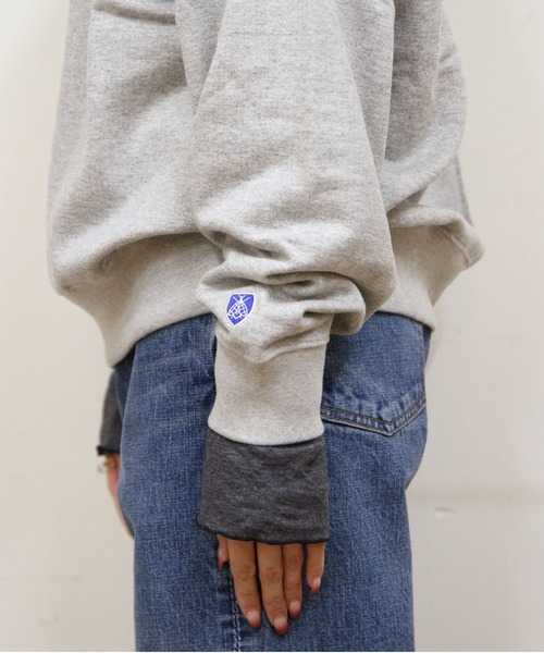 ORCIVAL/オーシバル フレンチテリー ボートネックプルオーバー FRENCH