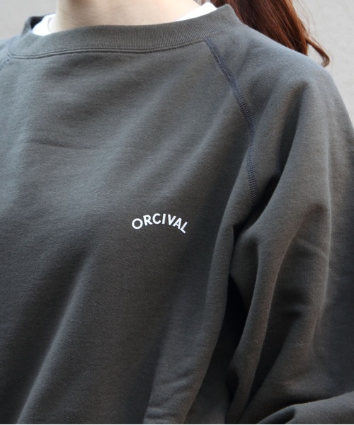 ORCIVAL/オーシバル フレンチテリー ボートネックプルオーバー FRENCH
