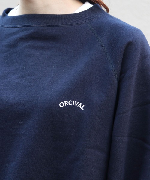 ORCIVAL フレンチテリー ボートネックプルオーバー　OR-C0430MAZ ORCIVAL/オーシバル フレンチテリー ボートネックプルオーバー