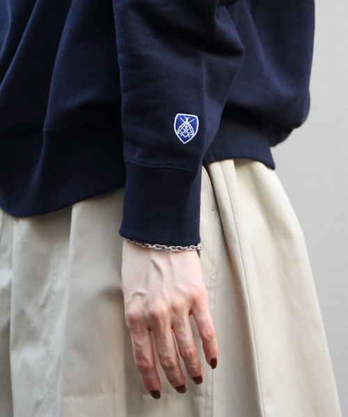 ORCIVAL/オーシバル フレンチテリー ボートネックプルオーバー FRENCH