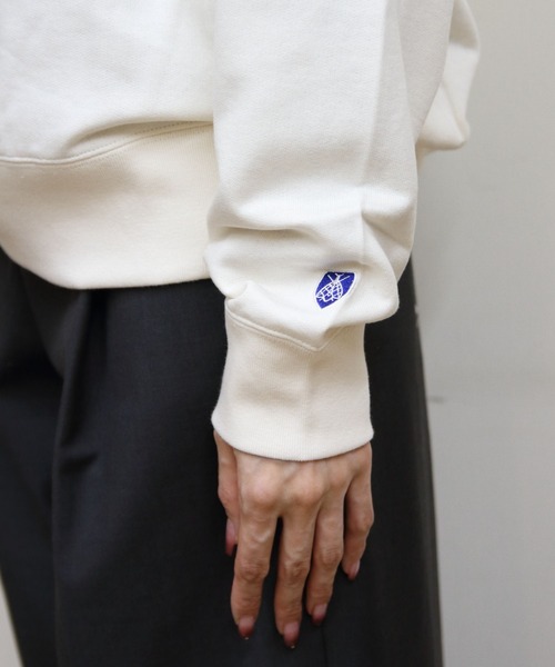 ORCIVAL/オーシバル フレンチテリー ボートネックプルオーバー FRENCH