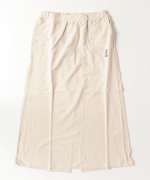 DOD（ディーオーディー）の「ディーオーディー  ウサロゴスカート（スカート・レディース・アイボリー/ブラック・FREE）」の2枚目の写真