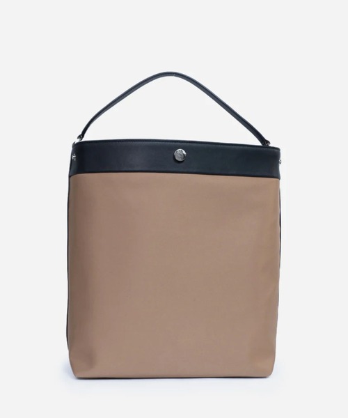 Rouge vif（ルージュヴィフ）の「【SOMEWHERE STUDIO/サムウェア ステュディオ】PORT-HOBO A4サイズホーボーバッグ（ショルダーバッグ・レディース・ブラック・フリー）」の2枚目の写真