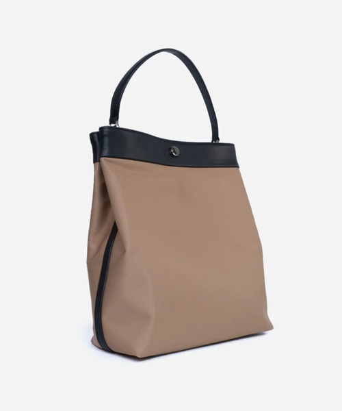 Rouge vif（ルージュヴィフ）の「【SOMEWHERE STUDIO/サムウェア ステュディオ】PORT-HOBO A4サイズホーボーバッグ（ショルダーバッグ・レディース・ブラック・フリー）」の3枚目の写真