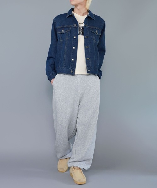 SPINNS（スピンズ）の「【セットアップ対応】短丈デニムジャケット/3rdタイプ/Gジャン/ユニセックス（デニムジャケット・メンズ・ブラック/ネイビー/ワンウォッシュ・ONESIZE）」の13枚目の写真