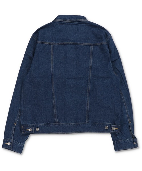 SPINNS（スピンズ）の「【セットアップ対応】短丈デニムジャケット/3rdタイプ/Gジャン/ユニセックス（デニムジャケット・メンズ・ブラック/ネイビー/ワンウォッシュ・ONESIZE）」の21枚目の写真