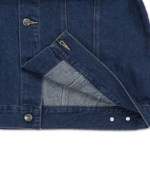 SPINNS（スピンズ）の「【セットアップ対応】短丈デニムジャケット/3rdタイプ/Gジャン/ユニセックス（デニムジャケット・メンズ・ブラック/ネイビー/ワンウォッシュ・ONESIZE）」の22枚目の写真