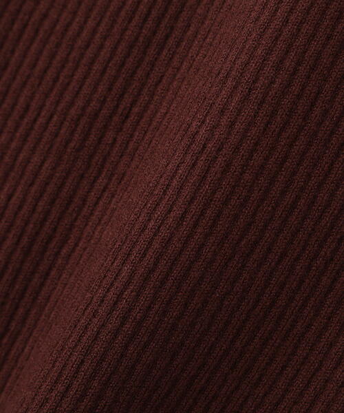 NATURAL BEAUTY BASIC（ナチュラルビューティーベーシック）の「◇バイカラーニットカーデ＆スカート（ワンピース・レディース・ベージュ系その他/グレー系その他/ブラウン系その他・MEDIUM/P/S）」の5枚目の写真