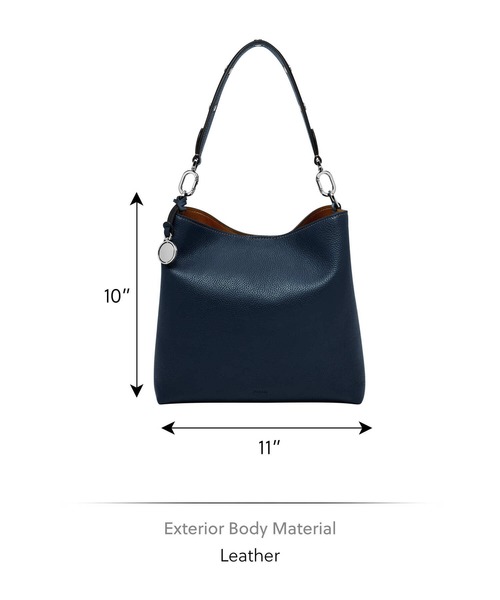 FOSSIL（フォッシル）の「フォッシル 肩かけバッグ レディース レザー ブルー スマホ収納可 ZB11003545（ショルダーバッグ・レディース・ブルー・FREE）」の6枚目の写真