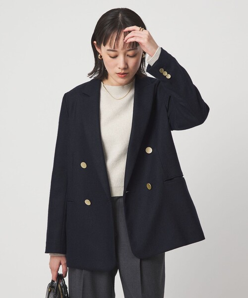 セール】［size SHORTあり］スラブ ダブル ジャケット（テーラード