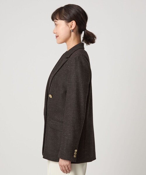 セール】［size SHORTあり］スラブ ダブル ジャケット（テーラード