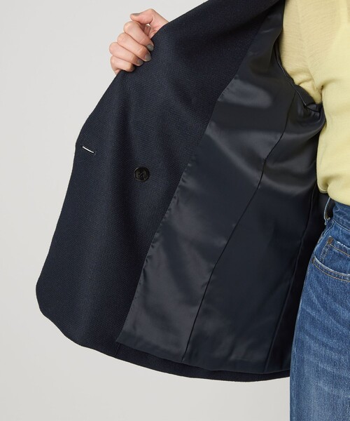 セール】［size SHORTあり］スラブ ダブル ジャケット（テーラード