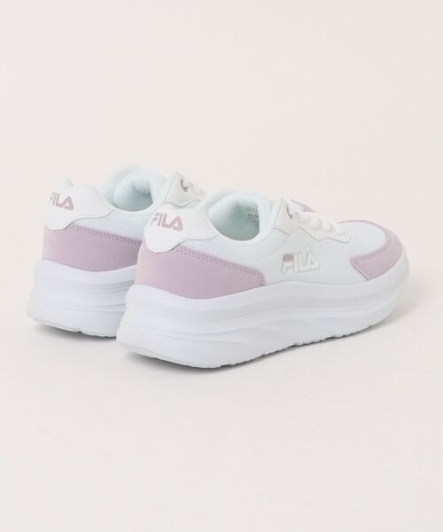 FILA(フィラ)の「【FILA】Gioia2(スニーカー・レディース・ホワイト×パープル・22.5cm/23.0cm/23.5cm/24.0cm/24.5cm/25.0cm)」の2枚目の写真