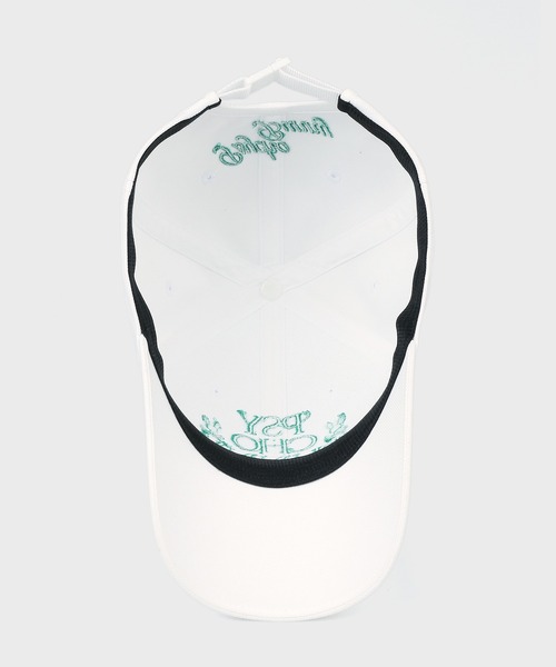 Psycho Bunny（サイコバニー）の「[GOLF]モダングラフィック キャップ（キャップ・メンズ・ブラック/ホワイト・FREE）」の7枚目の写真