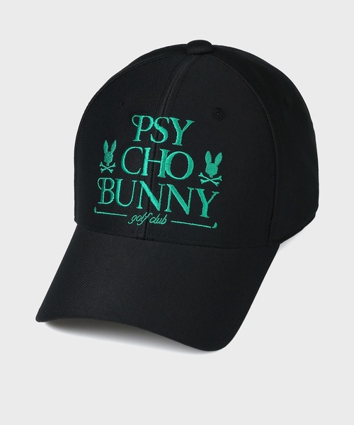 Psycho Bunny（サイコバニー）の「[GOLF]モダングラフィック キャップ（キャップ・メンズ・ブラック/ホワイト・FREE）」の9枚目の写真