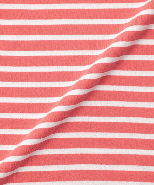 MACKINTOSH PHILOSOPHY（ﾏｯｷﾝﾄｯｼｭ ﾌｨﾛｿﾌｨｰ）の「バッキンガムベア ボーダーポケットロンT（Tシャツ/カットソー・レディース・オフホワイト/ライトブルー/ダークネイビー/ピンク系その他3・38）」の16枚目の写真