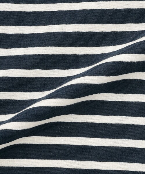 MACKINTOSH PHILOSOPHY（ﾏｯｷﾝﾄｯｼｭ ﾌｨﾛｿﾌｨｰ）の「バッキンガムベア ボーダーポケットロンT（Tシャツ/カットソー・レディース・オフホワイト/ライトブルー/ダークネイビー/ピンク系その他3・38）」の18枚目の写真