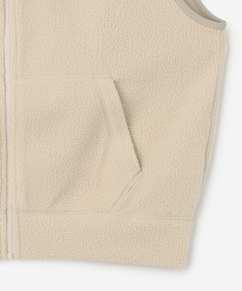 DANTON | ジップ フードボアベスト WOMEN（ベスト）｜DANTON（ダントン