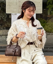 ブラウン ボストンバッグ ロゴ入り LILY BROWN｜ロゴボストン | Rakuten Fashion(楽天ファッション