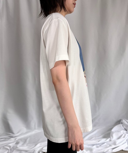 G.V.G.V.（ジーヴィージーヴィー）の「SKY BLUE IN RABBIT TEE（Tシャツ/カットソー・レディース・ホワイト・M/S）」の7枚目の写真