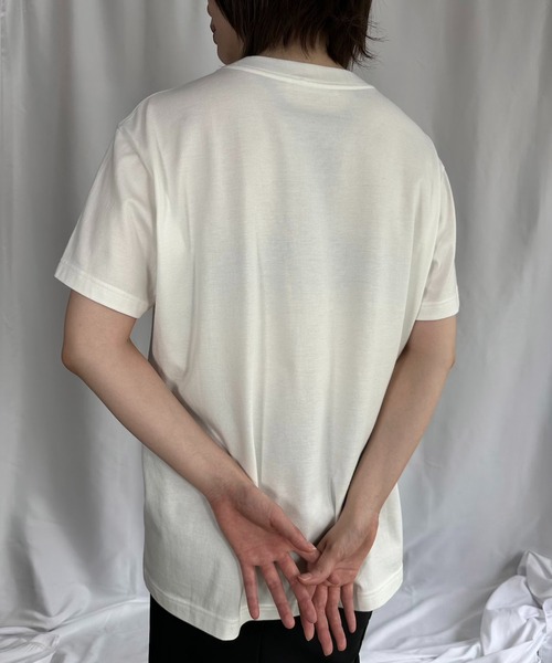 G.V.G.V.（ジーヴィージーヴィー）の「SKY BLUE IN RABBIT TEE（Tシャツ/カットソー・レディース・ホワイト・M/S）」の8枚目の写真