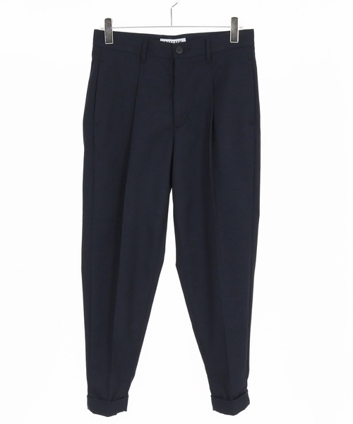 THEOREM(セオレム)の「mp14225- Turn up TR Tapered Pants テーパードスラックス パンツ(TRM25-P021A)(スラックス・メンズ・グレー/ブラック系その他/ネイビー・S/M/L/XL)」の21枚目の写真