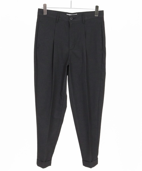 THEOREM(セオレム)の「mp14225- Turn up TR Tapered Pants テーパードスラックス パンツ(TRM25-P021A)(スラックス・メンズ・グレー/ブラック系その他/ネイビー・S/M/L/XL)」の22枚目の写真